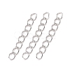 304 Stainless Steel Curb Chains Extender STAS-WH0032-02B-P-1