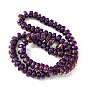 Synthetic Non-Magnetic Hematite Beads Strands G-H020-L01-08-2