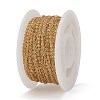 Ion Plating(IP) 304 Stainless Steel Cable Chains CHS-N002-02B-G-4