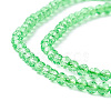 Transparent Glass Beads Strands GLAA-C019-01A-27-3