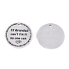 Non-Tarnish 201 Stainless Steel Pendants STAS-T064-38P-16-1