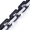 Handmade Acrylic Cable Chains AJEW-JB00674-07-2