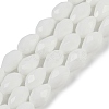 Opaque Solid Color Beads Strands EGLA-N013-P4mm-D02-1