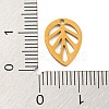 304 Stainless Steel Charms LS-STAS-Q306-01G-C-3
