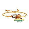 Bohemian Miyuki Beaded Hamsa Hand Charm Adjustable Women's Bracelets PZ5125-5