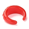 Acrylic Cuff Rings RJEW-M137-03C-2