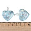 Lampwork Pendants FOIL-K003-02E-3