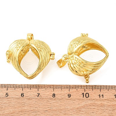 Brass Cage Pendants KK-CBA8ACD-02G-A-1