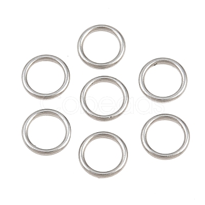 304 Stainless Steel Closed Jump Rings STAS-G393-06P-16-1