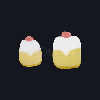 Handmade Polymer Clay Cabochons MRMJ-N032-02-1