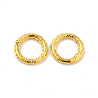 Alloy Soldered Closed Jump Rings KK-WH0052-05A-G-1