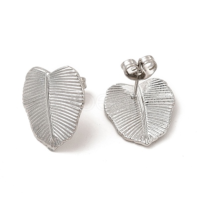 Non-Tarnish 304 Stainless Steel Stud Earrings for Women EJEW-I281-37P-1