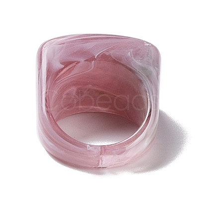 Resin Finger Rings RJEW-Z007-01I-1