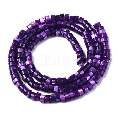 Natural Trochus Shell Beads Strands SHEL-S278-027A-1