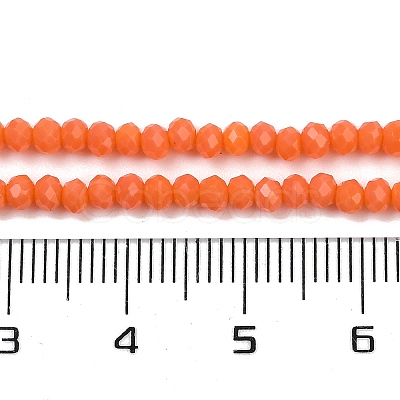 Imitation Jade Glass Beads Strands GLAA-G045-A22-1