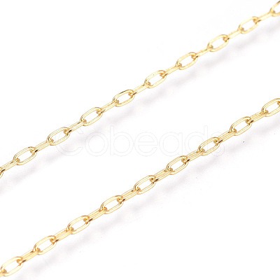 Brass Cable Chains CHC011Y-G-1