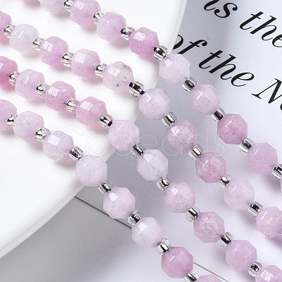 Natural White Jade Beads Strands G-T132-051D-02-1