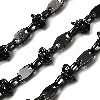 304 Stainless Steel knot with Oval Link Chains CHS-S012-04B-1