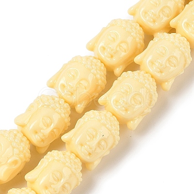 Synthetic Coral Carved Beads Strands CORA-U003-03A-1