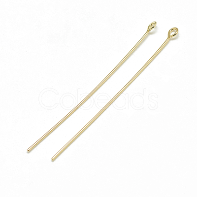 Brass Eye Pins X-KK-T032-001G-1