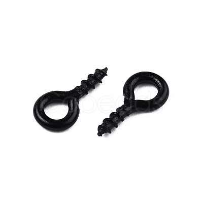 Spray Painted Iron Screw Eye Pin Peg Bails IFIN-N010-002A-1