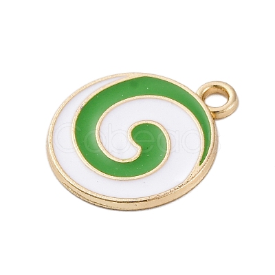 Christmas Alloy Enamel Pendants LS-ENAM-S027-01D-G-1