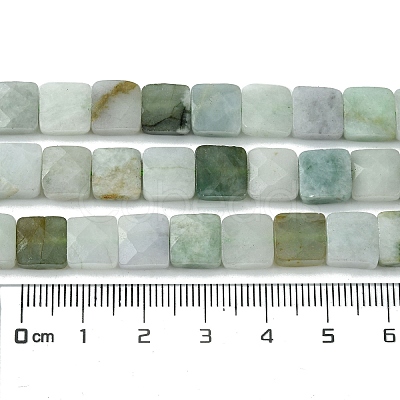 Natural Myanmar Jadeite Beads Strands G-A092-C01-01-1