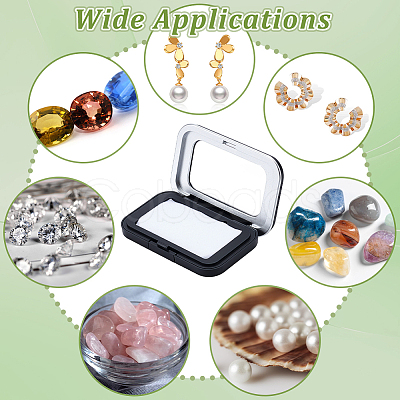 ABS Plastic Loose Diamond Storage Boxes with Visible Window Lid AJEW-WH0609-746A-02-1