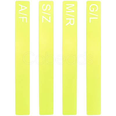 4Pcs 4 Styles Acrylic Book Divider AJEW-BC0008-27C-1
