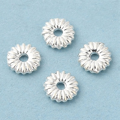 Brass Spacer Beads KK-B073-01S-1