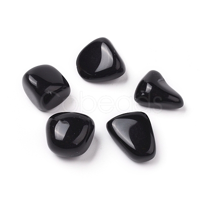 Natural Black Obsidian Beads G-K302-A11-1