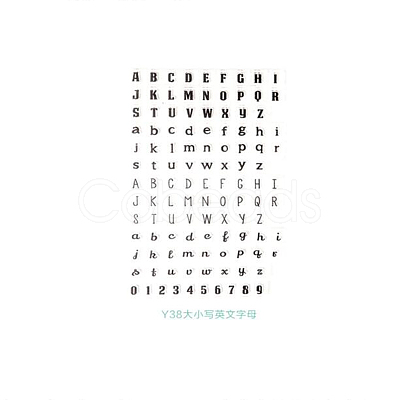Silicone Stamps DIY-WH0014-Y38-1