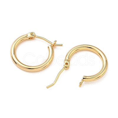 SHEGRACE Brass Hoop Earrings XGR0019G-69G-1