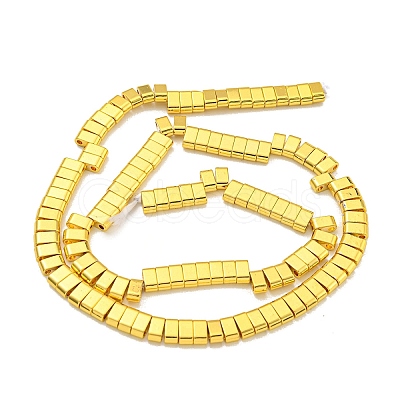 Electroplated Synthetic Non-Magnetic Hematite Beads Strands G-I360-B01-01-1