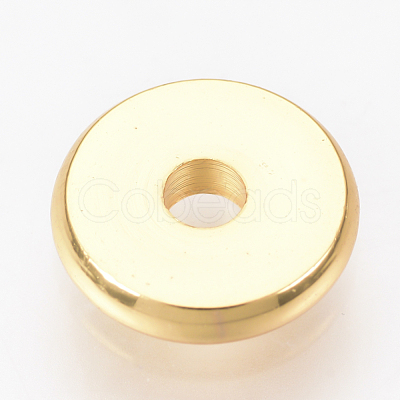 Brass Spacer Beads KK-Q738-8mm-04G-1