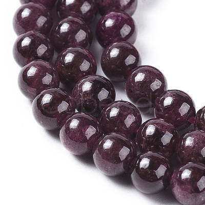 Natural Garnet Beads Strands G-G796-07A-1