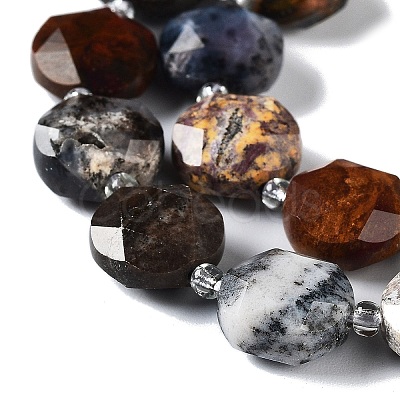 Natural African Opal Beads Strands G-NH0004-045-1