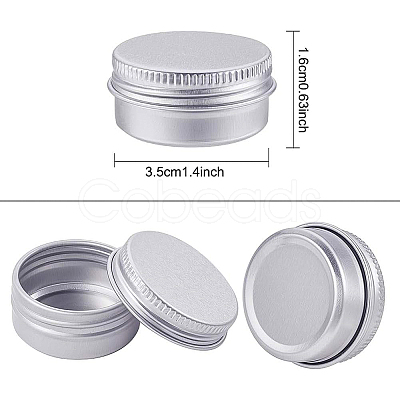 Round Aluminium Tin Cans CON-BC0004-82-1