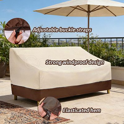 Oxford Cloth Outdoors Chair Cover AJEW-WH0481-636A-1