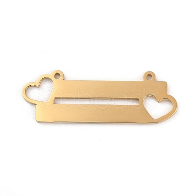 Ion Plating(IP) 304 Stainless Steel Pendants STAS-K270-38G-1