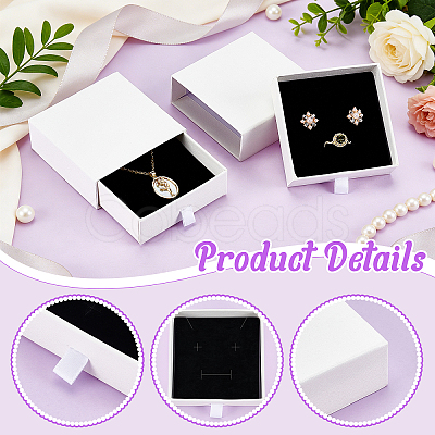 Paper Jewelry Drawer Boxes CON-WH0085-203B-1