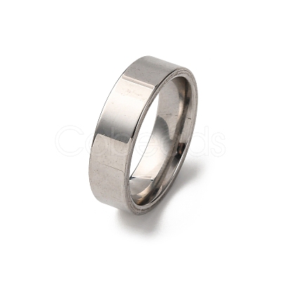 201 Stainless Steel Wide Band Finger Rings RJEW-K252-02D-P-1