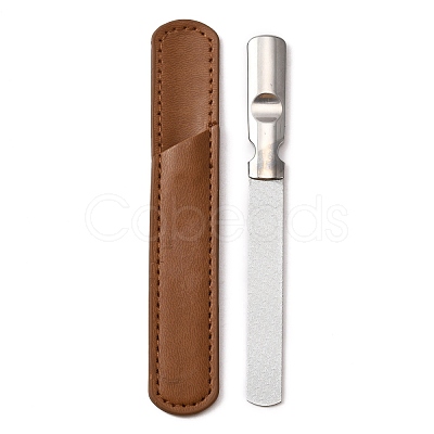 Double 420 Stainless Steel Nail Files MRMJ-WH0070-22-1