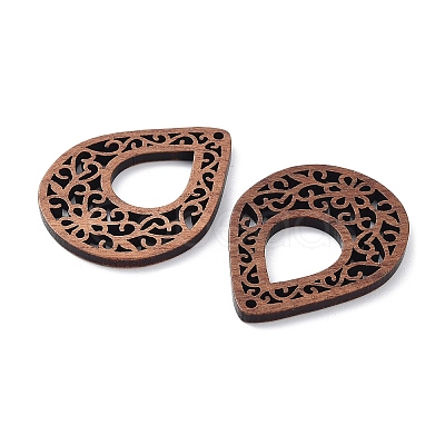 Walnut Wood Laser Cut Pendants X-WOOD-Q051-03F-1
