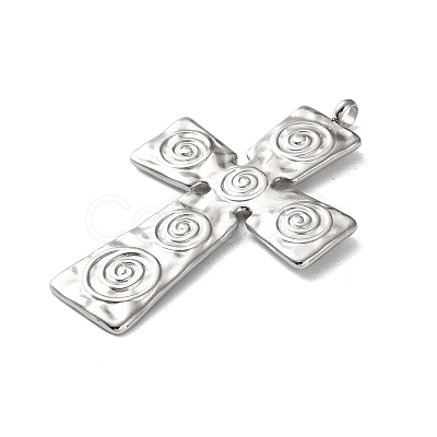 304 Stainless Steel Pendants X-STAS-R164-02P-1
