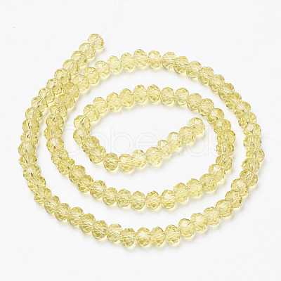 Glass Beads Strands EGLA-A034-T4mm-D03-1