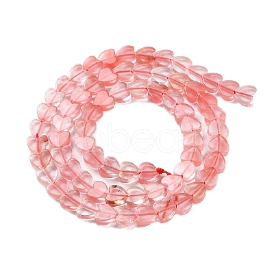 Cherry Quartz Glass Beads Strands G-M403-A18-02-1