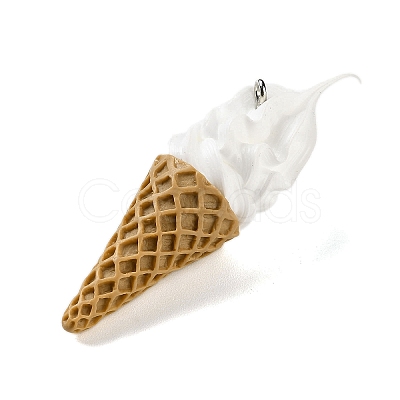 Resin Imitation Food Pendants RESI-Z025-01E-1