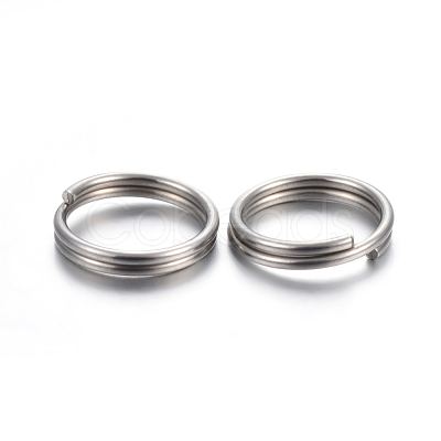 Tarnish Resistant 304 Stainless Steel Split Rings A-STAS-P223-22P-03-1