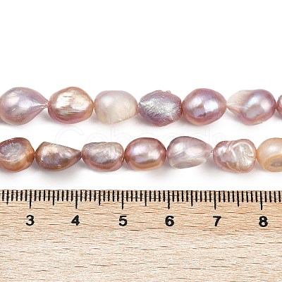 Natural Cultured Freshwater Pearl Beads Strands PEAR-P064-20C-02B-1
